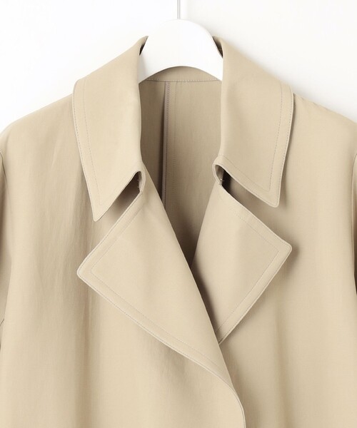 23区（ニジュウサンク）の「ライト トレンチコート（トレンチコート・レディース・ベージュ系/モスグリーン系・38）」の8枚目の写真