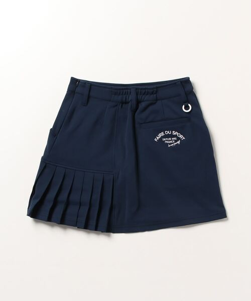 le coq sportif GOLF（ルコックスポルティフゴルフ）の「サイドプリーツスカート  吸汗 ストレッチ UVカット    レディース ゴルフウエア（スカート・レディース・ブルー/ピンク/ホワイト/ネイビー・7号/9号/11号/13号）」の15枚目の写真
