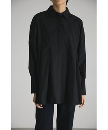 タックフレアシャツ