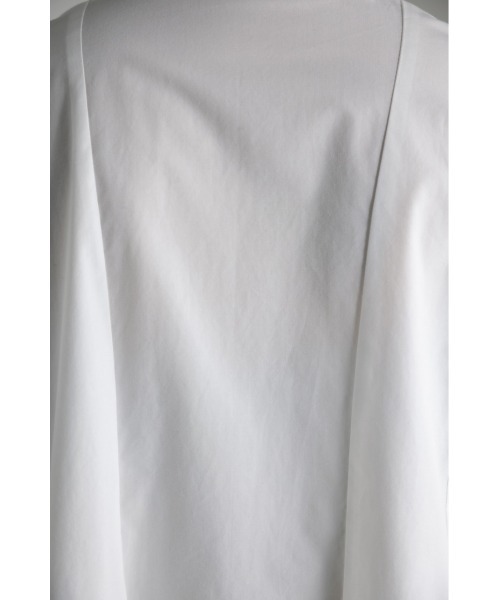 STYLEMIXER（スタイルミキサー）の「タックフレアシャツ（シャツ/ブラウス・レディース・ブラック/ホワイト/サックスブルー・FREE）」の13枚目の写真