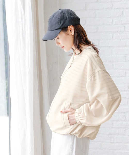 GLOBAL WORK（グローバルワーク）の「UVカット洗えるアソートCAP（キャップ・レディース・ブラック/ベージュ/アイボリー/ピンクベージュ/ピンク/ブルー/ホワイト系その他7/ブラック系その他/グレー/ベージュ系1/ピンク系3・ONE SIZE）」の12枚目の写真