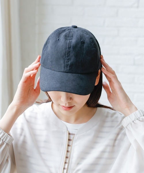 GLOBAL WORK（グローバルワーク）の「UVカット洗えるアソートCAP（キャップ・レディース・ブラック/ベージュ/アイボリー/ピンクベージュ/ピンク/ブルー/ホワイト系その他7/ブラック系その他/グレー/ベージュ系1/ピンク系3・ONE SIZE）」の13枚目の写真