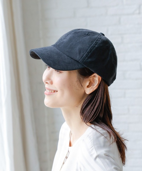 GLOBAL WORK（グローバルワーク）の「UVカット洗えるアソートCAP（キャップ・レディース・ブラック/ベージュ/アイボリー/ピンクベージュ/ピンク/ブルー/ホワイト系その他7/ブラック系その他/グレー/ベージュ系1/ピンク系3・ONE SIZE）」の14枚目の写真