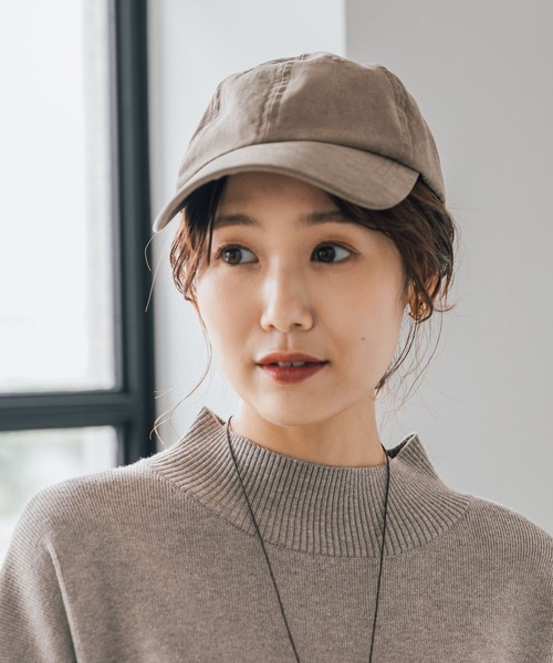 GLOBAL WORK（グローバルワーク）の「UVカット洗えるアソートCAP（キャップ・レディース・ブラック/ベージュ/アイボリー/ピンクベージュ/ピンク/ブルー/ホワイト系その他7/ブラック系その他/グレー/ベージュ系1/ピンク系3・ONE SIZE）」の16枚目の写真