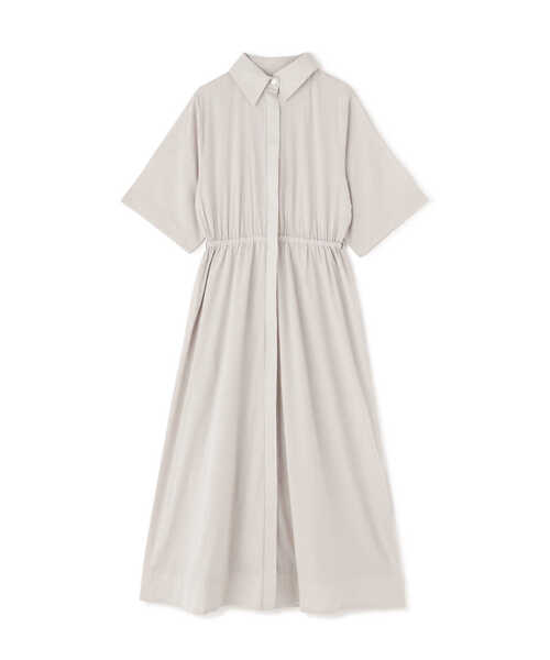 【SSizeLine】◆コットンボイルボリュームシャツワンピース