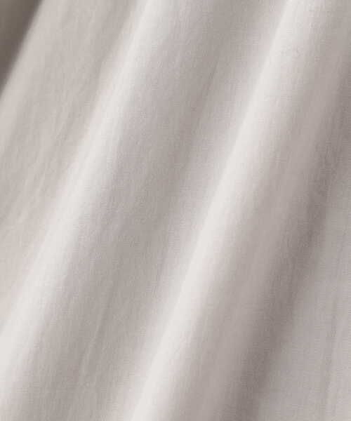 【SSizeLine】◆コットンボイルボリュームシャツワンピース