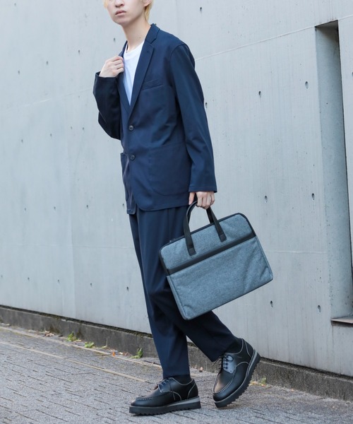 SETUP7（セットアップセブン）の「【SETUP7】17inch対応 ビジネスバッグ 5223 MKS（ビジネスバッグ・メンズ・ブラック/カーキ/ネイビー/グレー・FREE）」の19枚目の写真