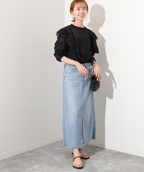 Healthy DENIM/ヘルシーデニムSLOBE別注 デニムスカート SLOBE IENA（スローブイエナ）の「【Healthy DENIM/ヘルシー