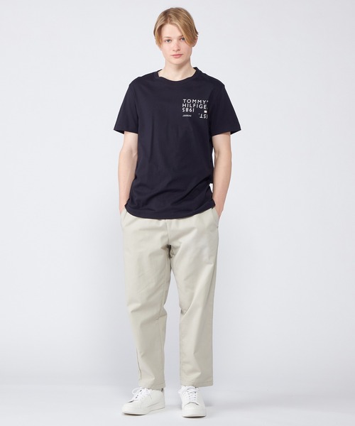 TOMMY HILFIGER（トミーヒルフィガー）の「ブランドラブバックTシャツ（Tシャツ/カットソー・メンズ・グレー/レッド/ホワイト/ネイビー・MEDIUM/SMALL/LARGE/X-LARGE）」の14枚目の写真