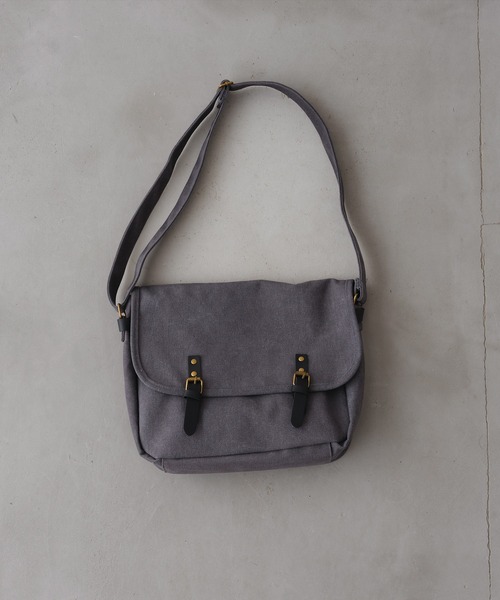 epnok（エプノック）の「ポストマンショルダーBAG（ショルダーバッグ・メンズ・ブラック/ブラウン/ベージュ/ダークグレー・FREE）」の12枚目の写真