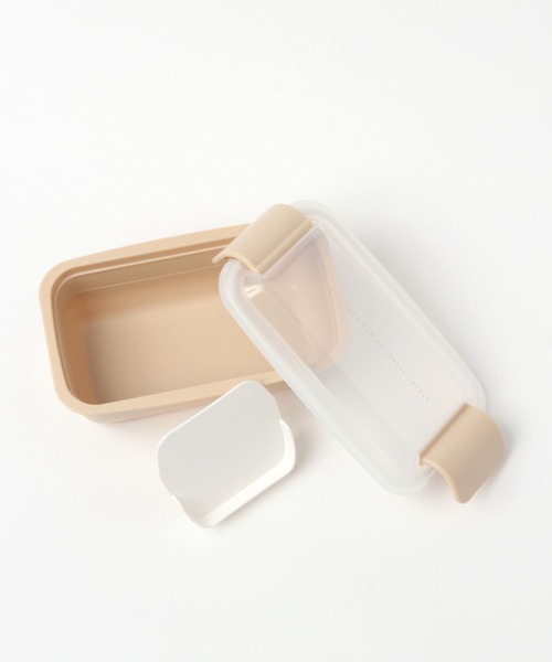 LAKOLE（ラコレ）の「ドーム型ランチボックス[560ml] / 196329（お弁当箱・レディース・ベージュ/グレー/ダークグレー/ホワイト/グリーン・FREE）」の9枚目の写真