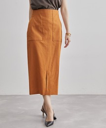 ROPE' | 【洗える】【新色追加】コットンリネンポケット付きタイトスカート(スカート)