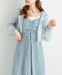 OLIVE des OLIVE（オリーブデオリーブ）の「【WEB限定カラー有】胸クシュキャミワンピース（ワンピース・レディース）」