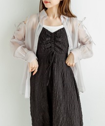 OLIVE des OLIVE | 【WEB限定カラー有】胸クシュキャミワンピース(ワンピース)