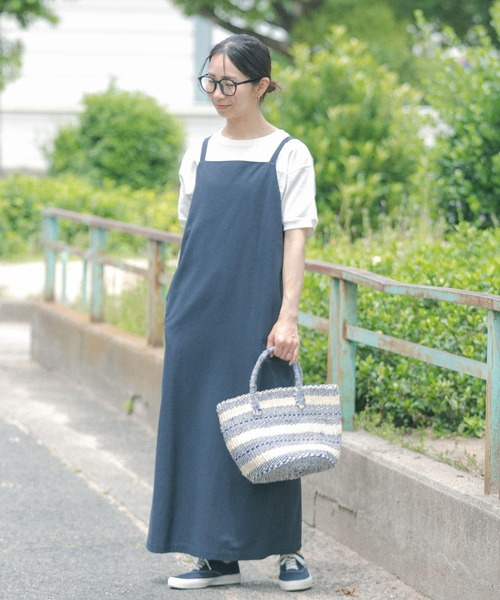 FORK&SPOON（フォークアンドスプーン）の「FORK&SPOON　ヘビーウェイト天竺ショートスリーブTシャツ（Tシャツ/カットソー・レディース・ブラック/オフホワイト/グリーン系その他/ピンク/ネイビー・1）」の18枚目の写真