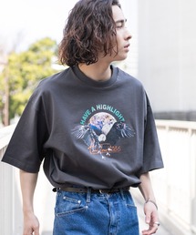 WEGO（ウィゴー）の「WEGO/ヘビーウエイトバンドモチーフT（Tシャツ/カットソー・メンズ）」