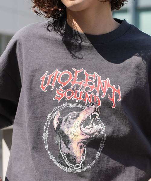 WEGO(ウィゴー)の「WEGO/ヘビーウエイトバンドモチーフT(Tシャツ/カットソー・メンズ・その他1/その他2/その他3/その他4・MEDIUM/LARGE)」の6枚目の写真