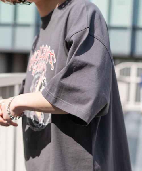 WEGO(ウィゴー)の「WEGO/ヘビーウエイトバンドモチーフT(Tシャツ/カットソー・メンズ・その他1/その他2/その他3/その他4・MEDIUM/LARGE)」の8枚目の写真