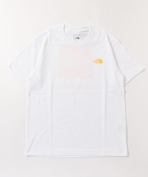 THE NORTH FACE(ザノースフェイス)の「THE NORTH FACE S/S BANDANA SQUARE LOGO TEE ザノースフェイスショート スリーブバンダナスクエアロゴティー(Tシャツ/カットソー・メンズ・ブラック/ホワイト・M/S/L/XL)」の1枚目の写真