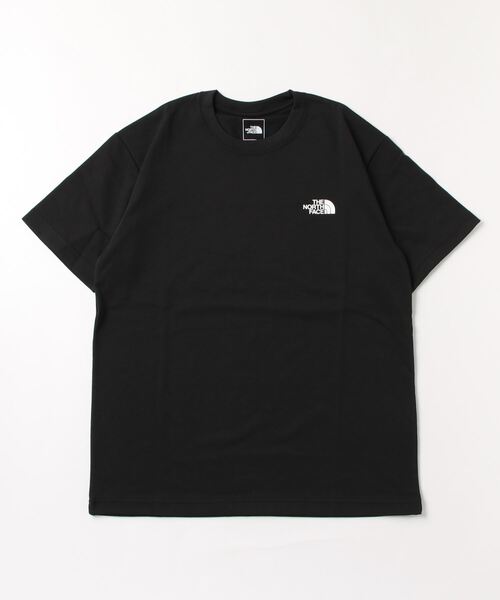 THE NORTH FACE(ザノースフェイス)の「THE NORTH FACE S/S BANDANA SQUARE LOGO TEE ザノースフェイスショート スリーブバンダナスクエアロゴティー(Tシャツ/カットソー・メンズ・ブラック/ホワイト・M/S/L/XL)」の2枚目の写真