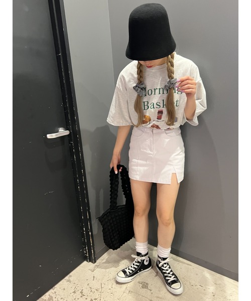 PHILLY(フィリー)の「無地ベルハット(ハット・レディース・ピンク/ブラック/アイボリー・FREE)」の13枚目の写真