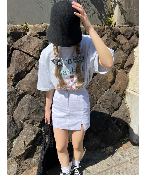 PHILLY(フィリー)の「無地ベルハット(ハット・レディース・ピンク/ブラック/アイボリー・FREE)」の15枚目の写真