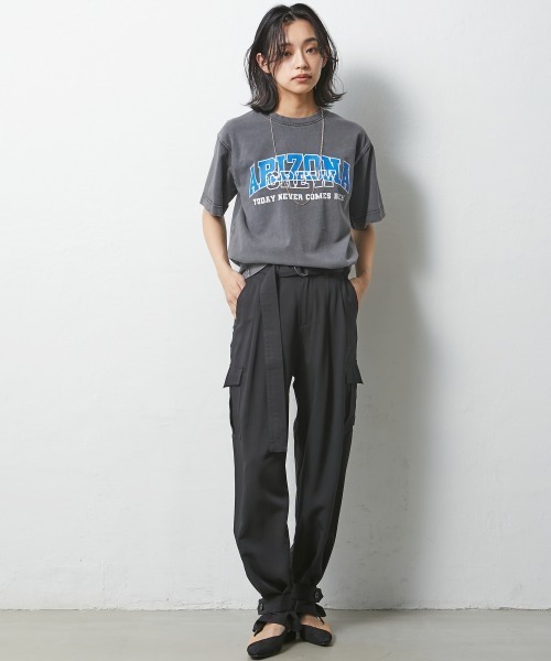 CHIC STYLE（シックスタイル）の「＜大きいサイズ＞2WAYカーゴパンツ シックスタイル（カーゴパンツ・レディース・ブラック/カーキ・L/LL/3L/4L/5L）」の16枚目の写真