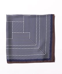 mimis（ミイーミイーズ）の「ジオメトリックラインスカーフ（ストール/ショール）」