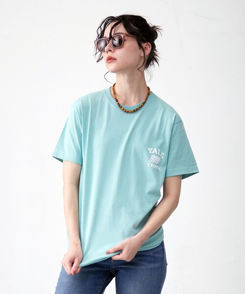 【セール】【UNISEX】YALE × J.PRESS YORK STREET コラボTシャツ（Tシャツ/カットソー）｜J.PRESS YORK STREET（ジェイプレスヨークストリート）