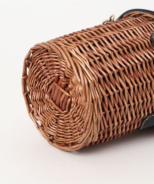 【柳バスケット使用】バケツかごバッグ