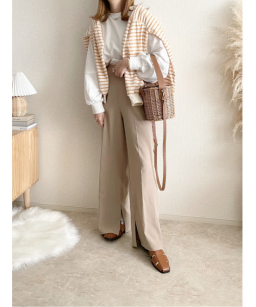 【柳バスケット使用】バケツかごバッグ