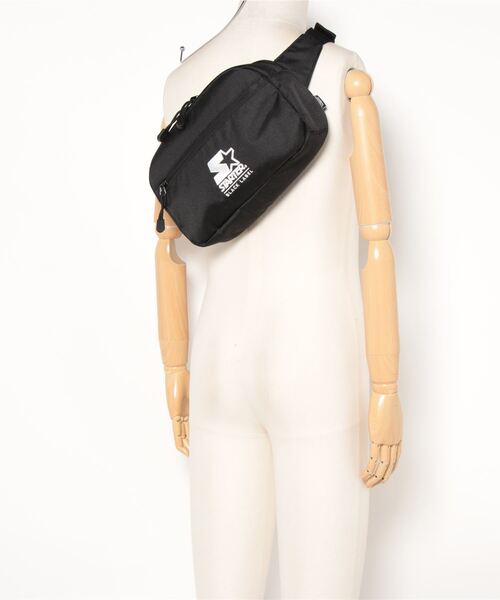 STARTER（スターター）の「【STARTER / スターター】ロゴ ウエストバッグ（ボディバッグ/ウエストポーチ・メンズ・ブラック・ONESIZE）」の5枚目の写真
