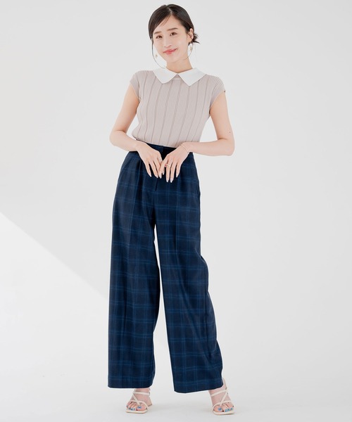 qumerry.（キュメリ）の「バックリボンフレンチプルオーバー（その他トップス・レディース・ネイビー/ブラック/ピンクベージュ・FREE）」の7枚目の写真