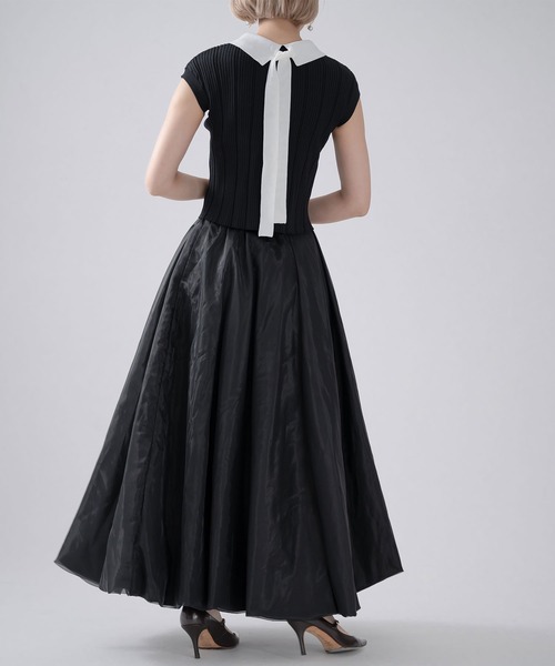 qumerry.（キュメリ）の「バックリボンフレンチプルオーバー（その他トップス・レディース・ネイビー/ブラック/ピンクベージュ・FREE）」の11枚目の写真