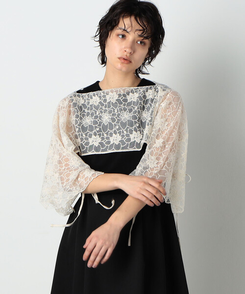 MONO COMME CA(モノコムサ)の「2way レースベスト(ベスト・レディース・ブラック/キナリ・FREE)」の17枚目の写真