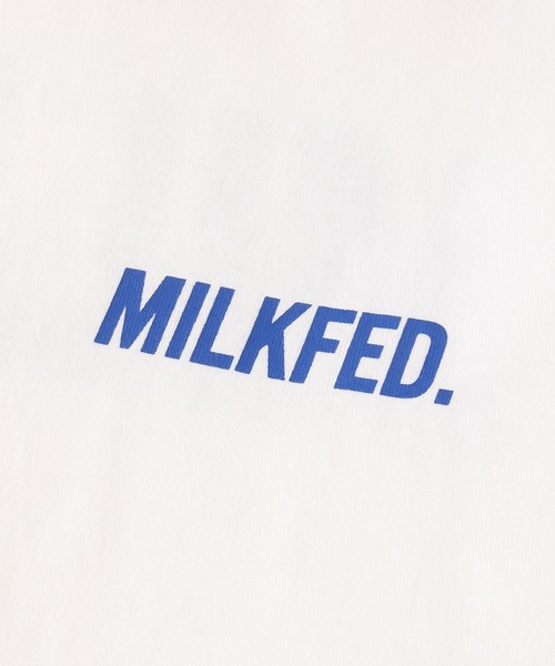 MILKFED.(ミルクフェド)の「BALLOON SS TOP(Tシャツ/カットソー・レディース・ホワイト/ブラック/オレンジ・ONE SIZE)」の9枚目の写真