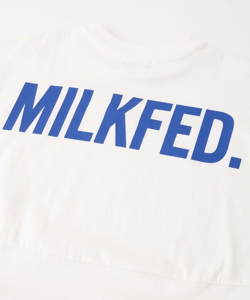 MILKFED.(ミルクフェド)の「BALLOON SS TOP(Tシャツ/カットソー・レディース・ホワイト/ブラック/オレンジ・ONE SIZE)」の13枚目の写真