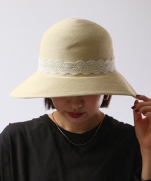 Twinkle（トゥインクル）の「Twinkle レースリボン つば広ハット（ハット）」