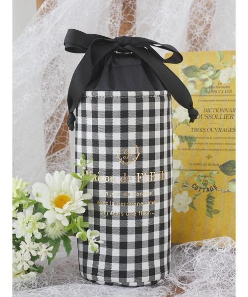 Maison de FLEUR（メゾンドフルール）の「ギンガムチェック巾着ボトル
