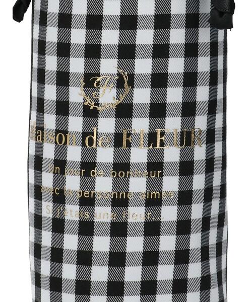 Maison de FLEUR（メゾンドフルール）の「ギンガムチェック巾着ボトル