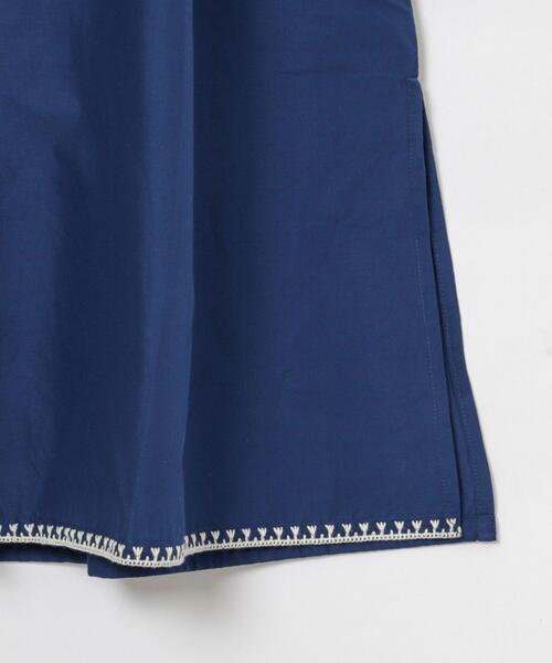 coen(コーエン)の「Market(マーケット)刺繍シャツワンピース(ワンピース・キッズ・オフホワイト/ロイヤルブルー・130/110/150)」の13枚目の写真