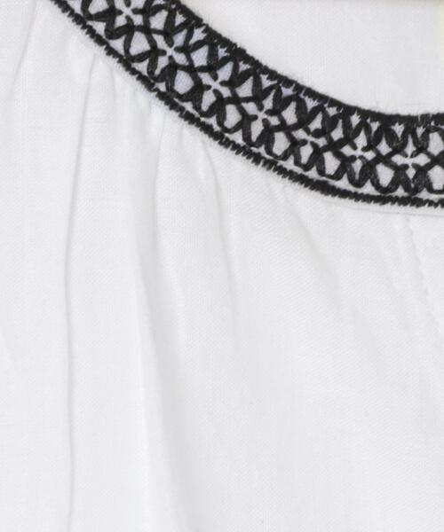 coen(コーエン)の「Market(マーケット)刺繍シャツワンピース(ワンピース・キッズ・オフホワイト/ロイヤルブルー・130/110/150)」の15枚目の写真