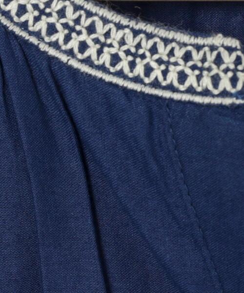 coen(コーエン)の「Market(マーケット)刺繍シャツワンピース(ワンピース・キッズ・オフホワイト/ロイヤルブルー・130/110/150)」の16枚目の写真