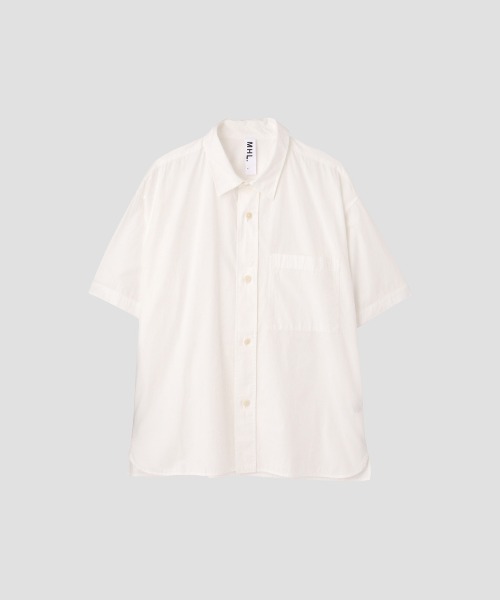 MHL. ORGANIC COTTON SHIRTING シャツ ORGANIC COTTON SHIRTING SHIRT | MHL.（エムエイチエル