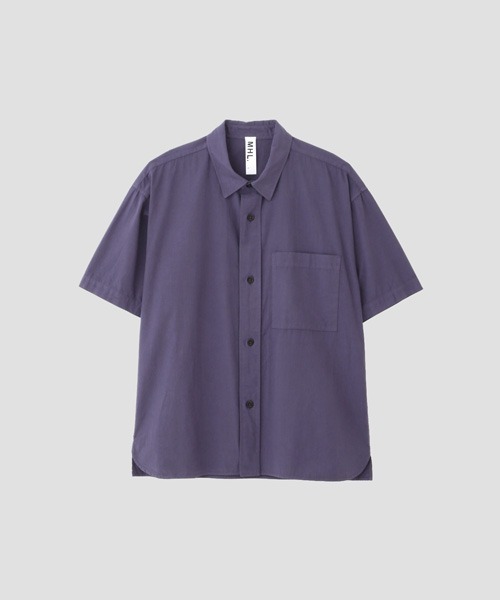 M H L オーガニックコットンシャツ MHL.（エムエイチエル）の「ORGANIC COTTON SHIRTING（シャツ
