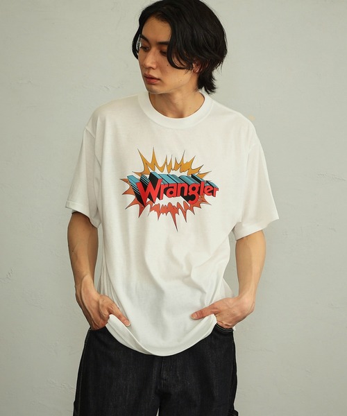 tシャツ Wrangler/ラングラー フリンジTシャツ /カジュアルTシャツ/半袖Tシャツ/半袖トップス レディース FINAL SALE】フリンジTシャツ|Wrangler|ラングラー