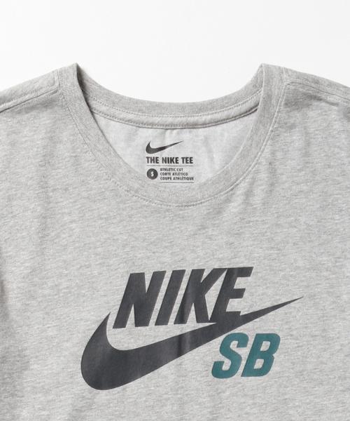 BEAMS BOY（ビームスボーイ）の「NIKE / Dri-FIT SBアイコン ロゴTシャツ（Tシャツ/カットソー・レディース・グレー/ブラック・SMALL/LARGE）」の10枚目の写真