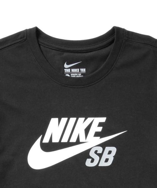 BEAMS BOY（ビームスボーイ）の「NIKE / Dri-FIT SBアイコン ロゴTシャツ（Tシャツ/カットソー・レディース・グレー/ブラック・SMALL/LARGE）」の4枚目の写真