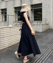 ACYM（アシーム）の「Back open nylon ワンピース（ワンピース）」