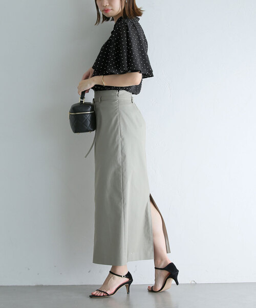 ケープスリーブシャツ